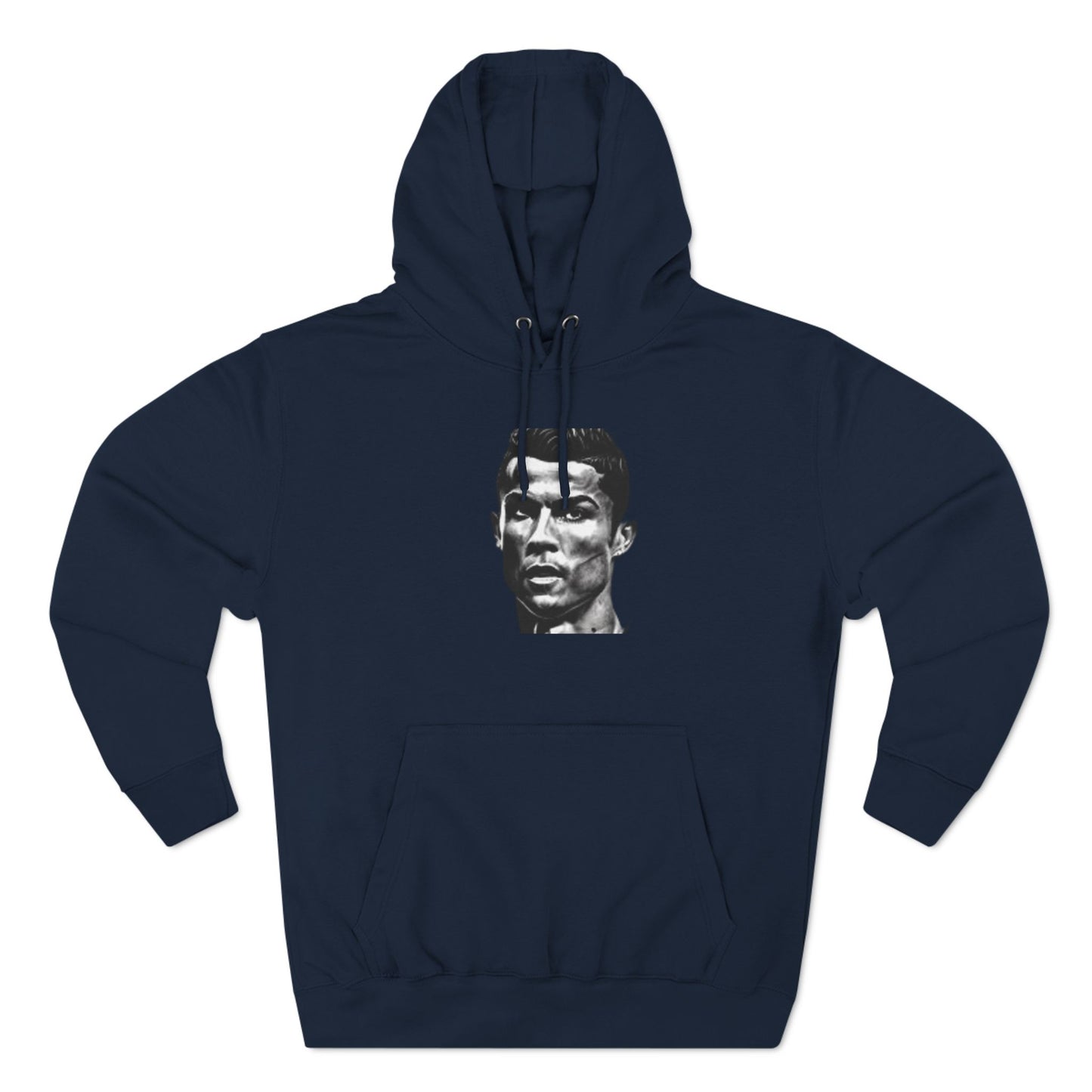 Three-Panel Fleece Hoodie
