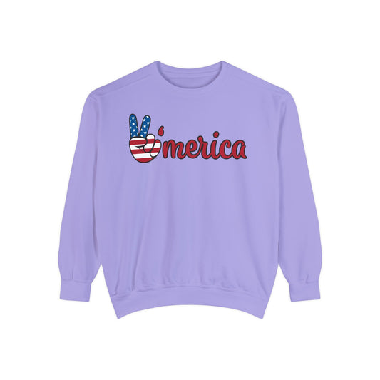 Unisex Garment-Dyed Sweatshirt