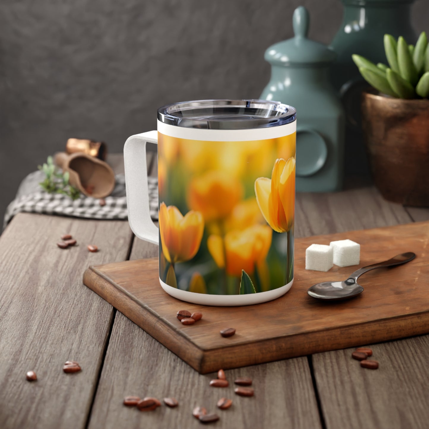 Insulated Coffee Mug, 10oz