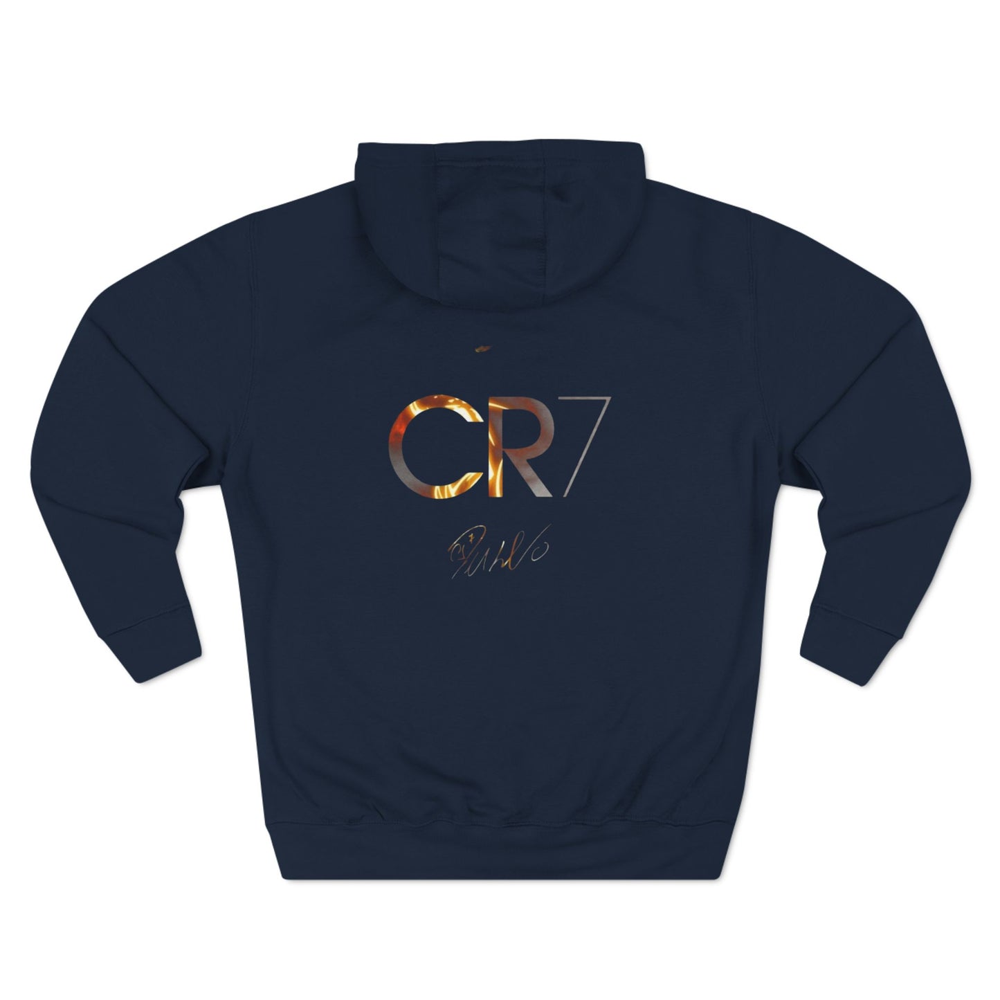 Three-Panel Fleece Hoodie