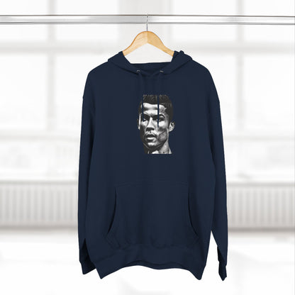 Three-Panel Fleece Hoodie