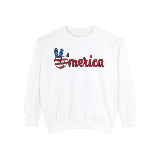 Unisex Garment-Dyed Sweatshirt