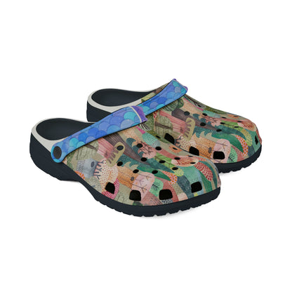 EVA Foam Rubber Shoes (AOP)