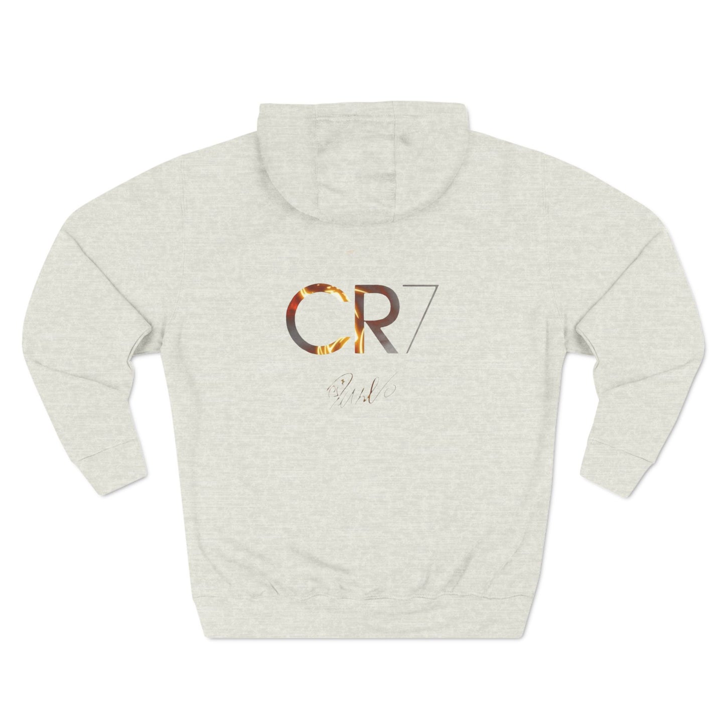 Three-Panel Fleece Hoodie