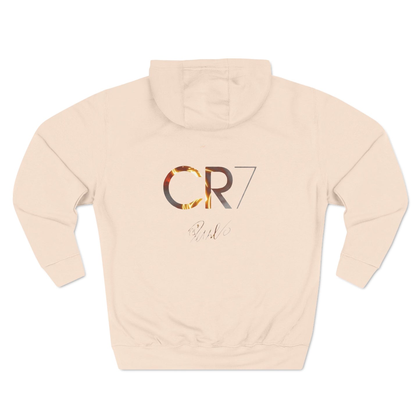 Three-Panel Fleece Hoodie