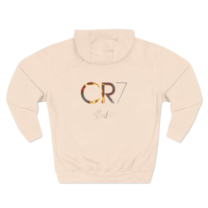 Three-Panel Fleece Hoodie