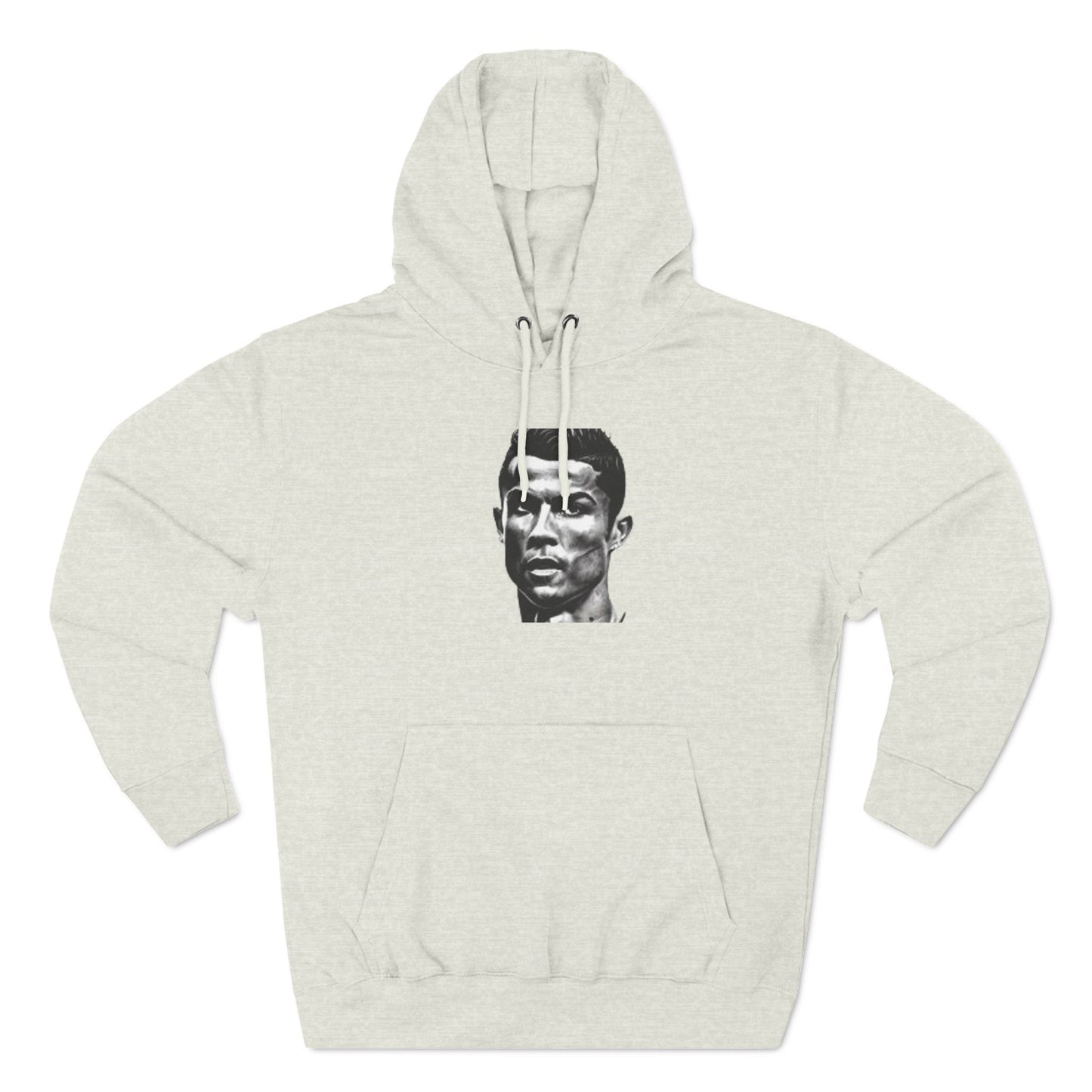 Three-Panel Fleece Hoodie