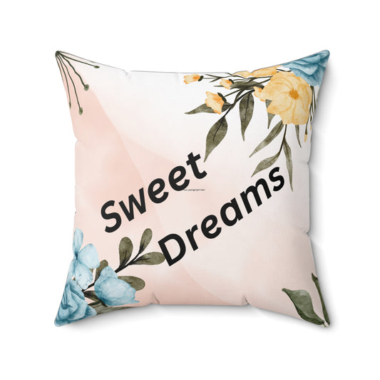 Spun Polyester Square Pillow